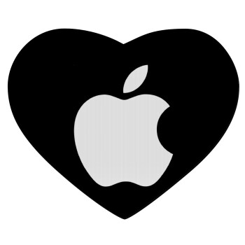 apple, Mousepad καρδιά 23x20cm