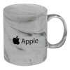 Mug ceramic marble style, 330ml