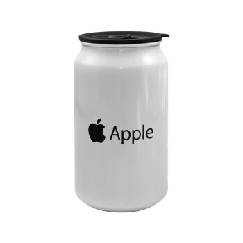 apple, Κούπα ταξιδιού μεταλλική με καπάκι (tin-can) 500ml