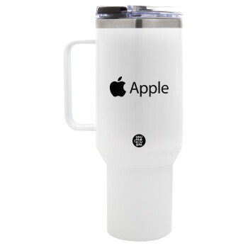 apple, Mega Stainless steel Tumbler with lid, double wall 1,2L