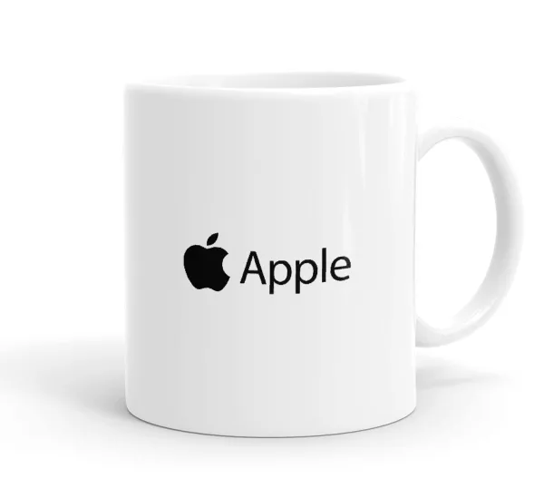 apple — Ceramic coffee mug, 330ml