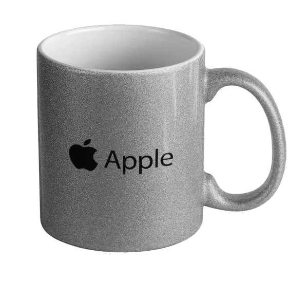 apple — Glitter Ασημένια