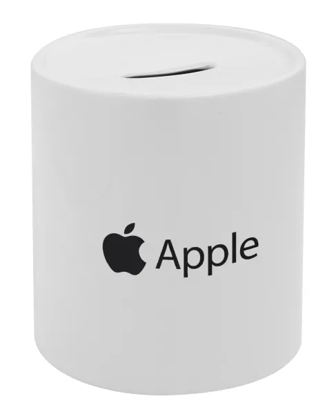 apple — Porcelain money box with stopper