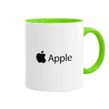 apple, Κούπα χρωματιστή βεραμάν, κεραμική, 330ml