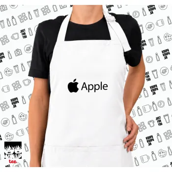 apple, Ποδιά μακριά Σεφ ολόσωμη με τσέπες white (ΕΝΗΛΙΚΩΝ)