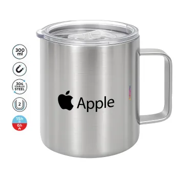 apple, Mug Stainless steel double wall 300ml