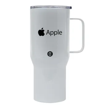apple, Mega Stainless steel Tumbler with lid, double wall 750L