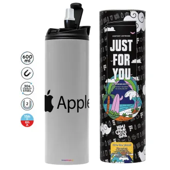apple, Tumbler stainless steel GREY 600ml