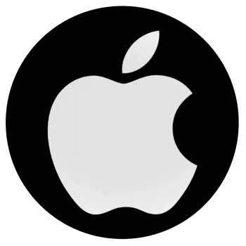 apple, Mousepad Στρογγυλό 20cm