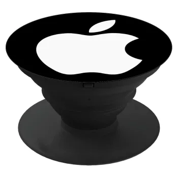 apple, Phone Holders Stand  Μαύρο Βάση Στήριξης Κινητού στο Χέρι