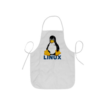 Linux, Ποδιά Σεφ ολόσωμη κοντή  Παιδική (44x62cm)