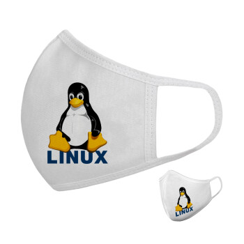 Linux, Μάσκα υφασμάτινη υψηλής άνεσης παιδική (Δώρο πλαστική θήκη)