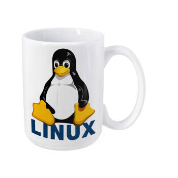 Linux, Κούπα Mega, κεραμική, 450ml