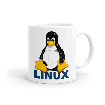 Linux, Ceramic coffee mug, 330ml (1pcs)