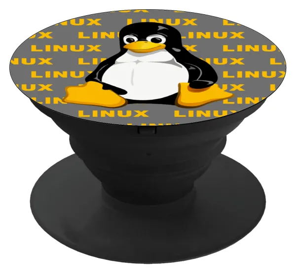 Linux — Phone Holders Stand  Black Hand-held Mobile Phone Holder
