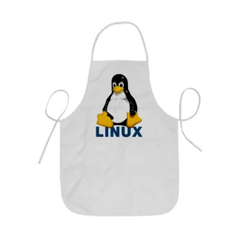 Linux, Ποδιά Σεφ ολόσωμη κοντή  Παιδική (44x62cm)