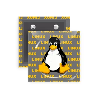 Linux, Κονκάρδα παραμάνα τετράγωνη 5x5cm