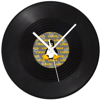 Linux, Ρολόι τοίχου Βινύλιο (30cm)