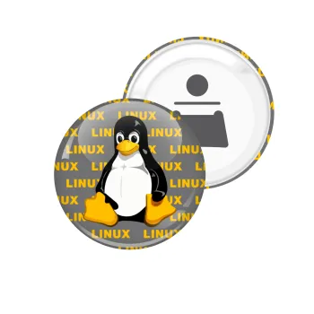 Linux, Μαγνητάκι και ανοιχτήρι μπύρας στρογγυλό διάστασης 5,9cm