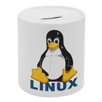 Linux, Κουμπαράς πορσελάνης με τάπα