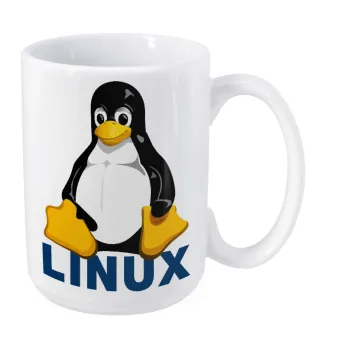 Linux, Κούπα Mega, κεραμική, 450ml