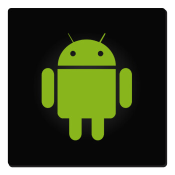 Android, Τετράγωνο μαγνητάκι ξύλινο 6x6cm