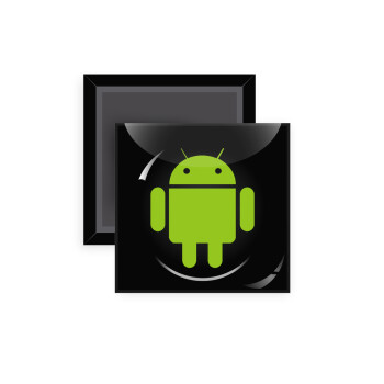 Android, Μαγνητάκι ψυγείου τετράγωνο διάστασης 5x5cm