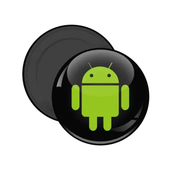 Android, Μαγνητάκι ψυγείου στρογγυλό διάστασης 5cm
