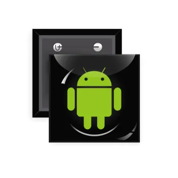 Android, Κονκάρδα παραμάνα τετράγωνη 5x5cm