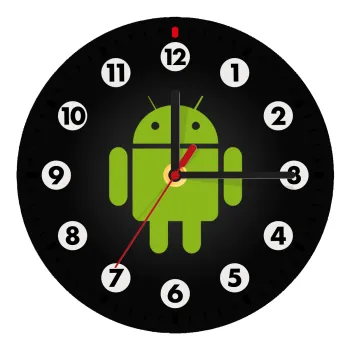 Android, Ρολόι τοίχου ξύλινο (20cm)