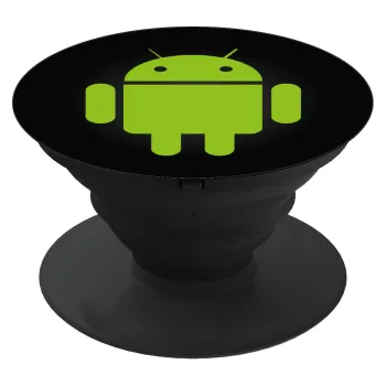 Android, Phone Holders Stand  Μαύρο Βάση Στήριξης Κινητού στο Χέρι
