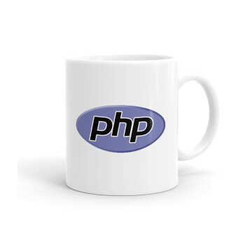 PHP, Ceramic coffee mug, 330ml (1pcs)