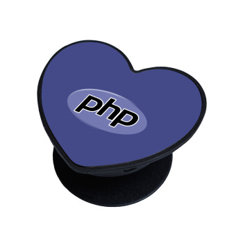PHP, Phone Holders Stand  καρδιά Μαύρο Βάση Στήριξης Κινητού στο Χέρι