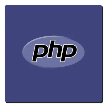 PHP, Τετράγωνο μαγνητάκι ξύλινο 6x6cm