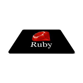 Ruby, Mousepad rect 27x19cm