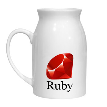 Ruby, Κανάτα Γάλακτος, 450ml (1 τεμάχιο)
