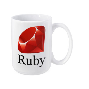 Ruby, Κούπα Mega, κεραμική, 450ml