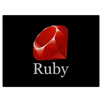 Ruby, Επιφάνεια κοπής γυάλινη (38x28cm)