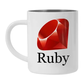 Ruby, Mug Stainless steel double wall 300ml