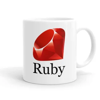 Ruby, Ceramic coffee mug, 330ml