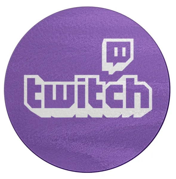Twitch — Επιφάνεια κοπής γυάλινη στρογγυλή (30cm)
