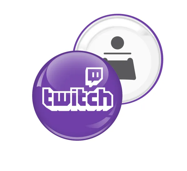 Twitch — Round magnet and beer bottle opener, 5.9cm