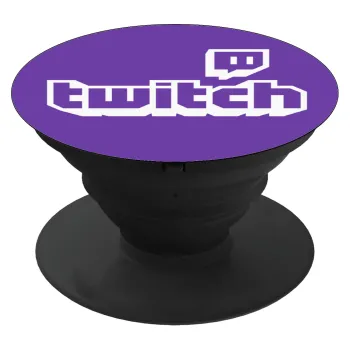 Twitch, Phone Holders Stand  Μαύρο Βάση Στήριξης Κινητού στο Χέρι