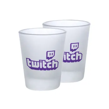 Twitch, Σφηνοπότηρα γυάλινα 45ml του πάγου (2 τεμάχια)
