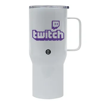 Twitch, Mega Stainless steel Tumbler with lid, double wall 750L