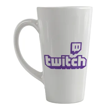 Twitch, Κούπα κωνική Latte Μεγάλη, κεραμική, 450ml