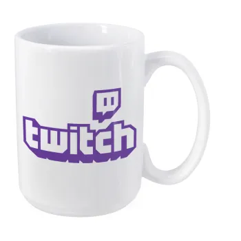 Twitch, Κούπα Mega, κεραμική, 450ml