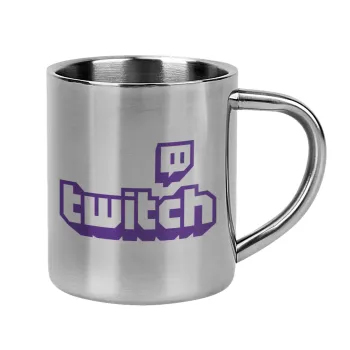 Twitch, Mug Stainless steel double wall 300ml
