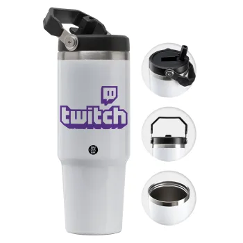 Twitch, Θερμός Ανοξείδωτο 30oz με χερούλι