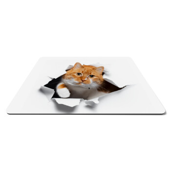 Cat cracked, Mousepad rect 27x19cm